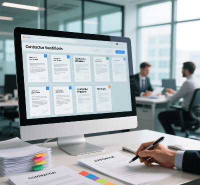 企业合同批量生成